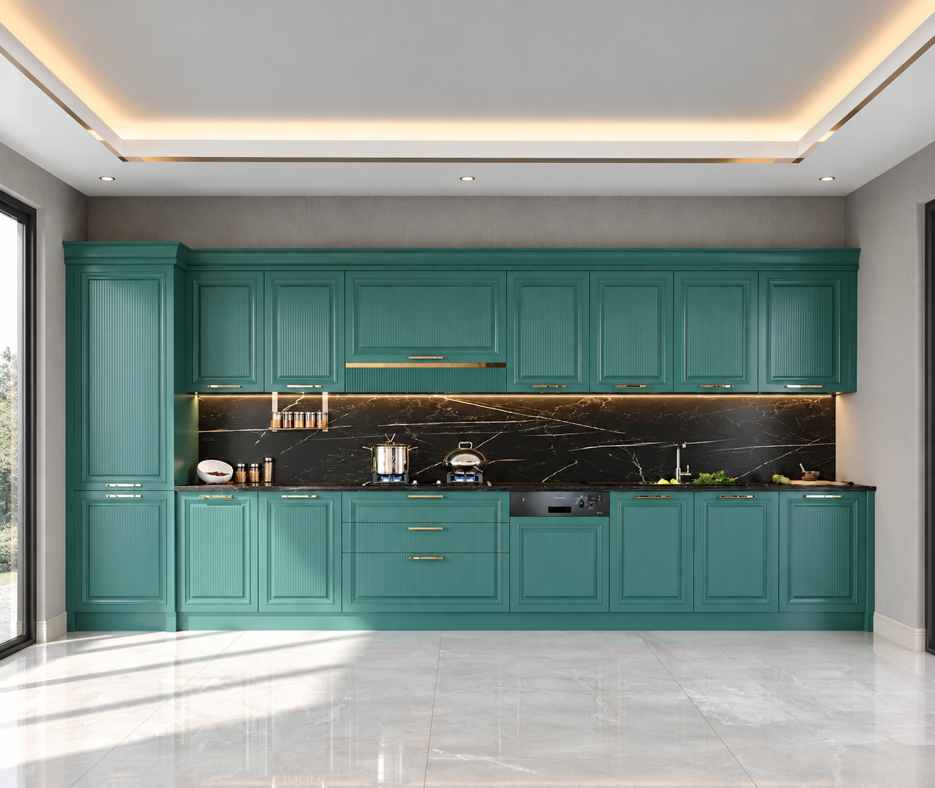 Cuisine MG-641 MDF Laqué