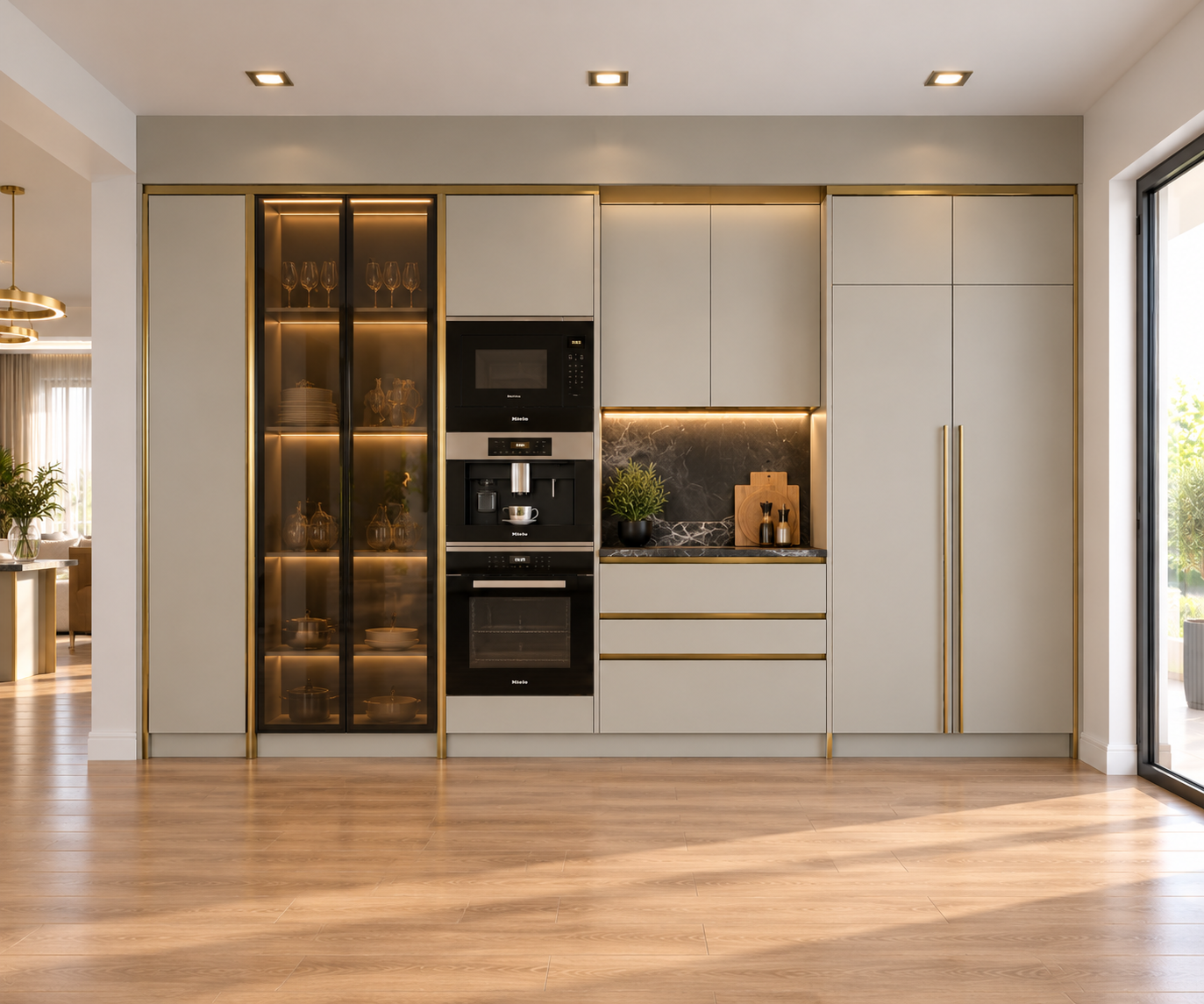 Cuisine MG-210 MDF Laqué
