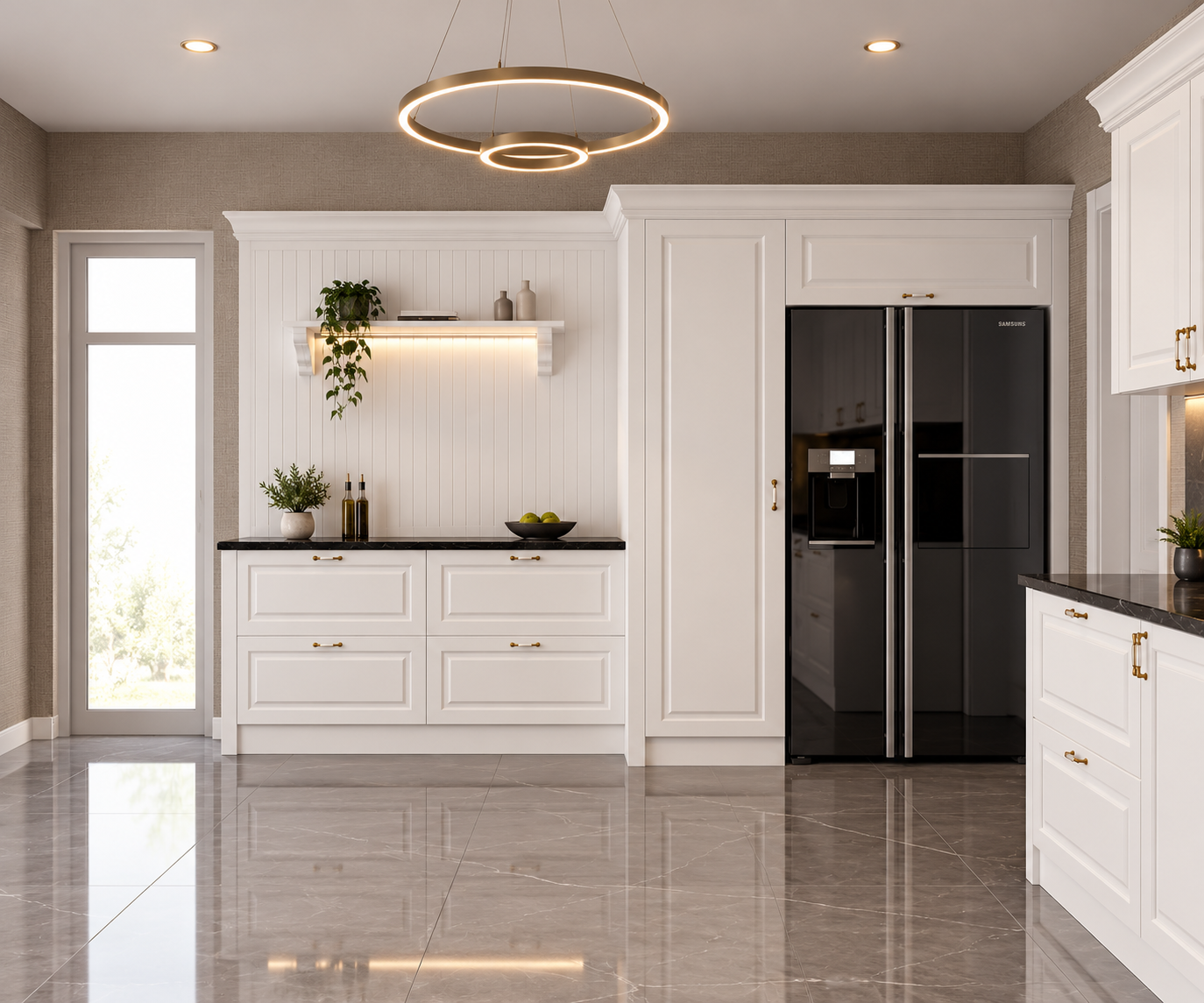 Cuisine MG-211 MDF Laqué