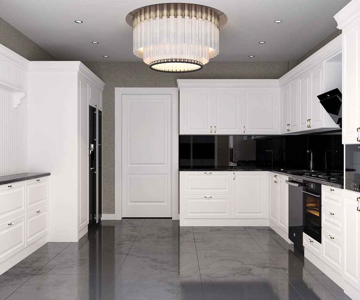 Cuisine MG-211 MDF Laqué