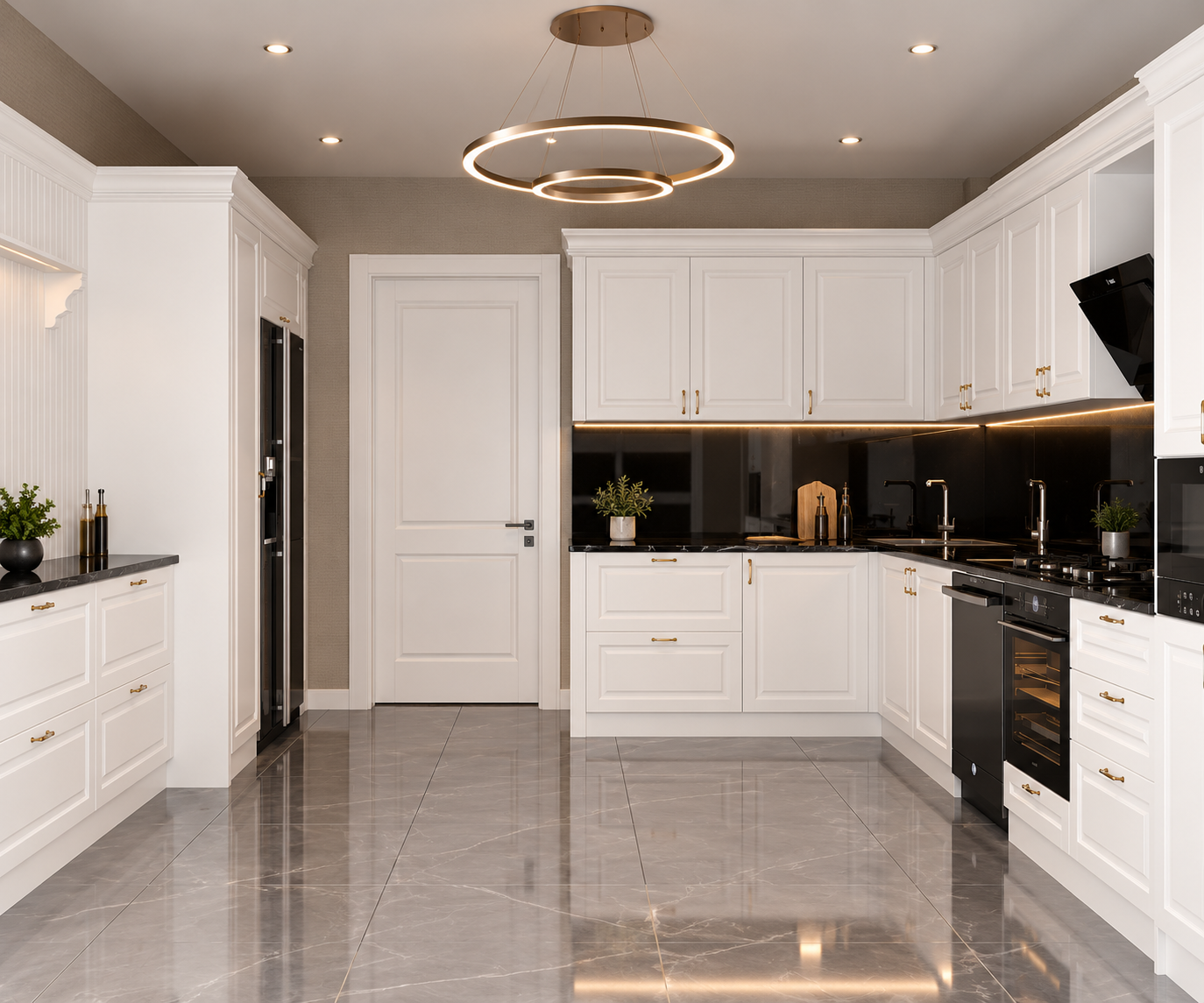Cuisine MG-211 MDF Laqué
