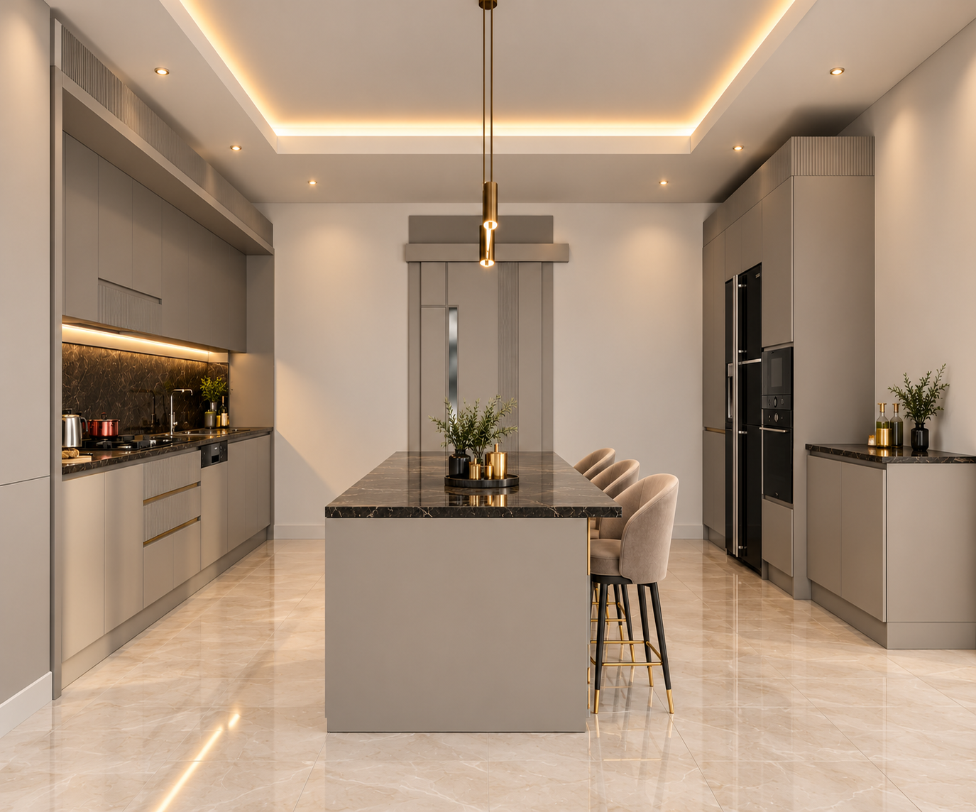 Cuisine MG-213 MDF Laqué