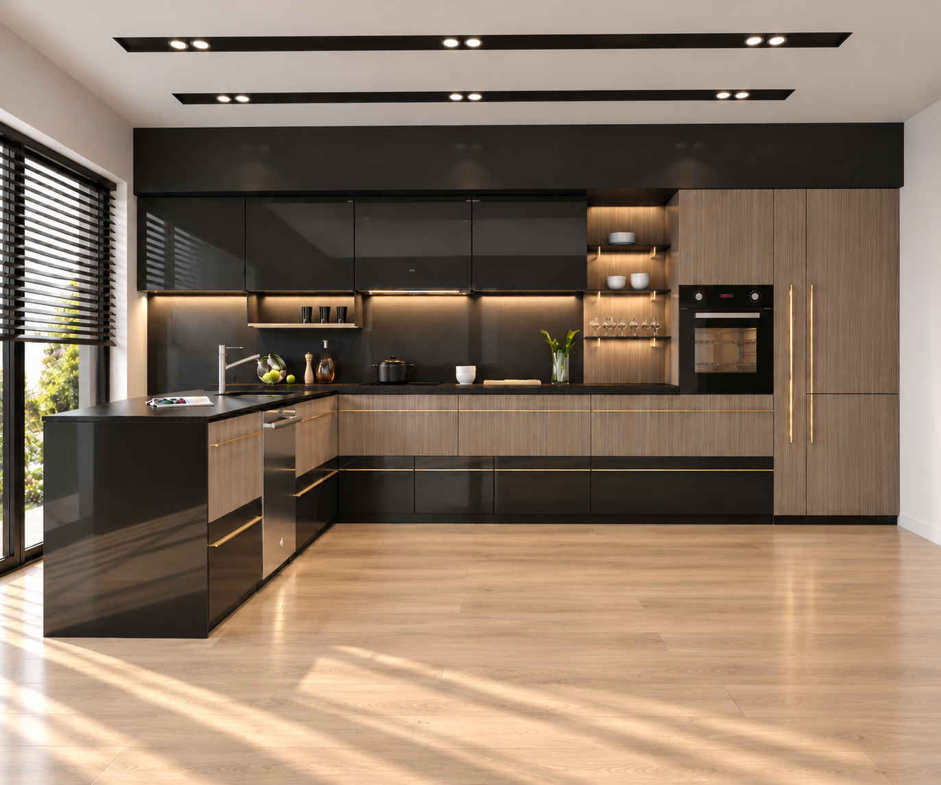 Cuisine MG-214 MDF Mélaminé