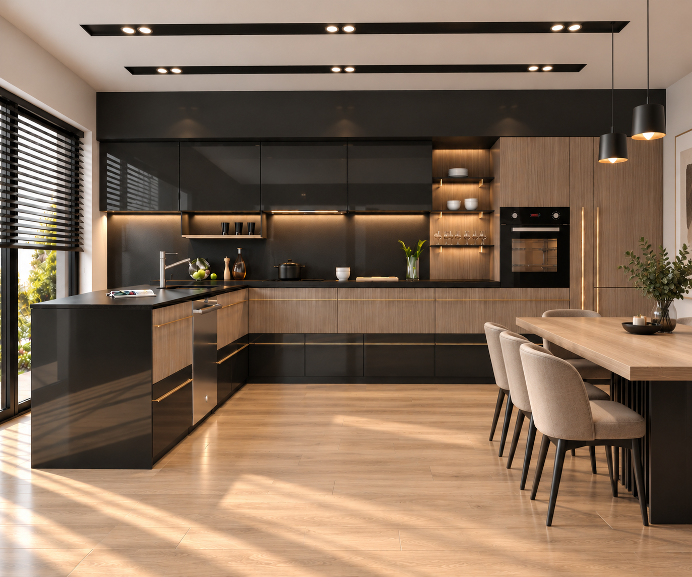 Cuisine MG-214 MDF Mélaminé