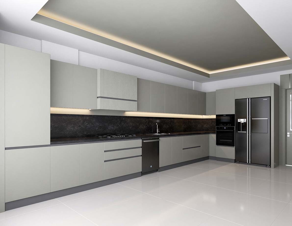 Cuisine MG-216 MDF Laqué