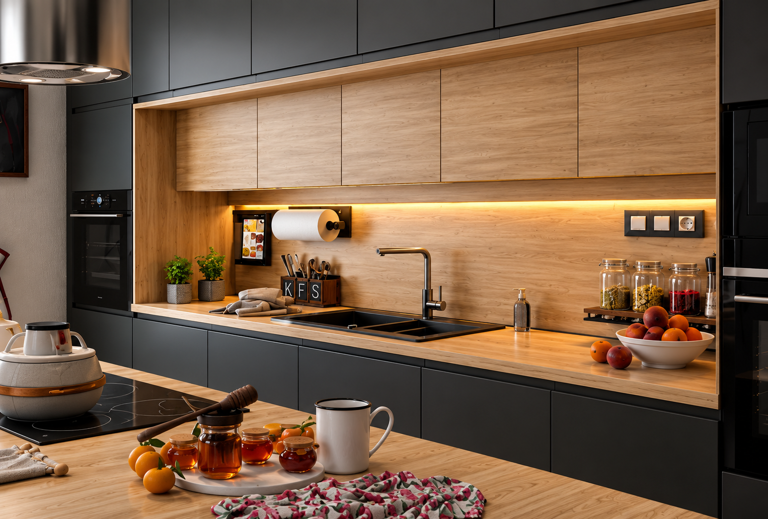 Cuisine MG-223 MDF Mélaminé