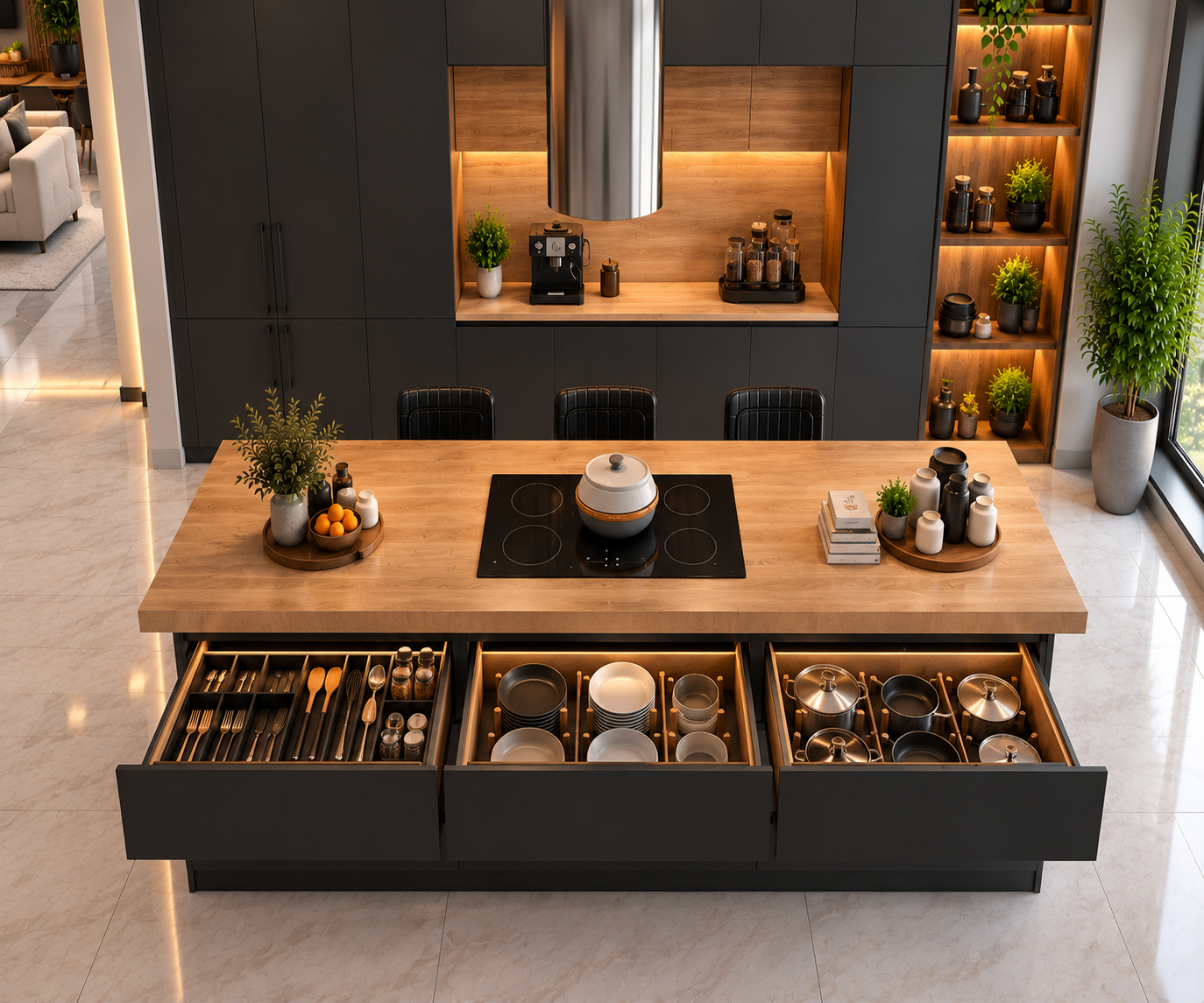 Cuisine MG-223 MDF Mélaminé