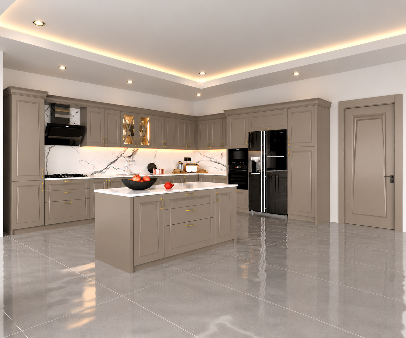 Cuisine MG-746 MDF Laqué
