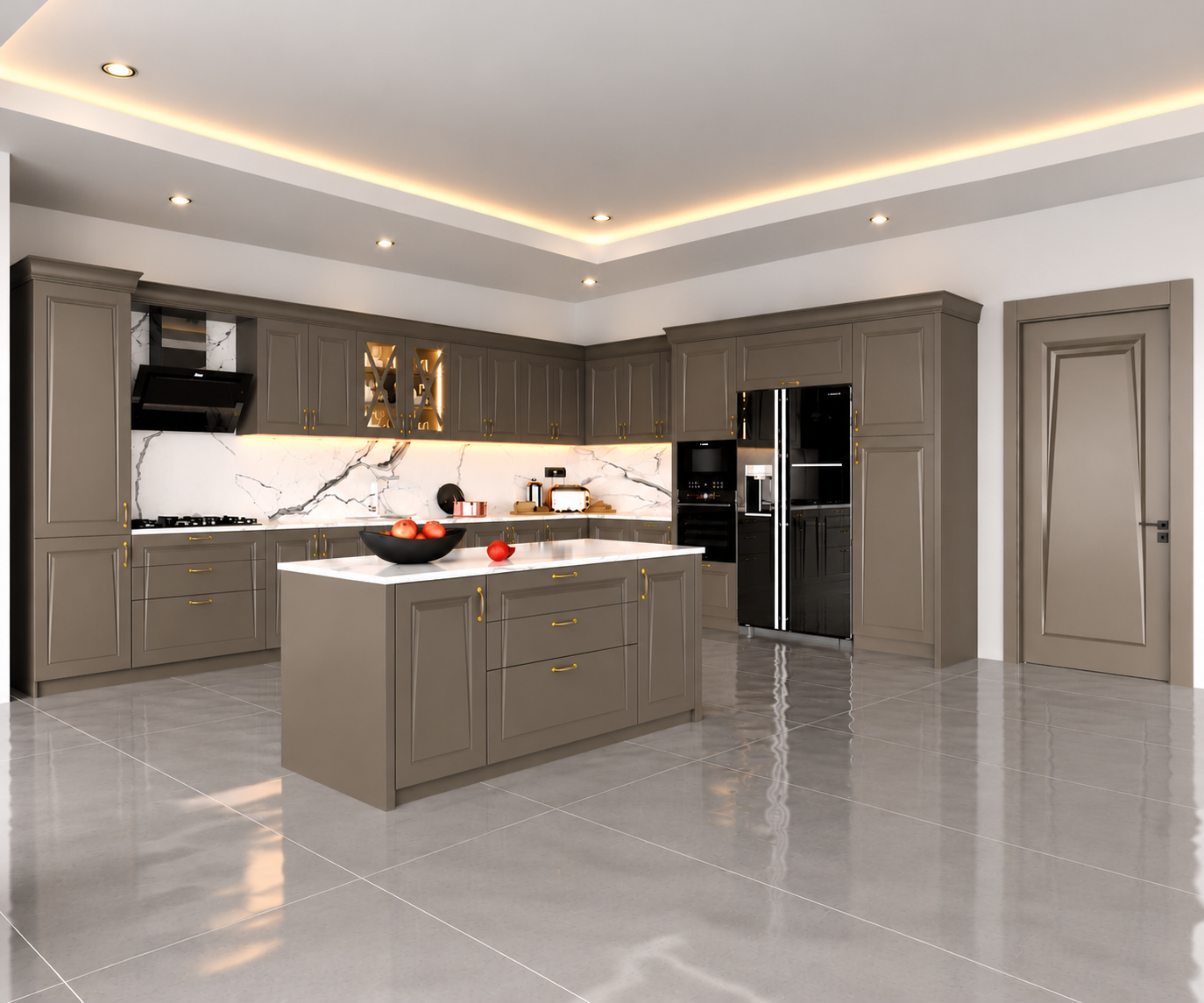 Cuisine MG-746 MDF Laqué