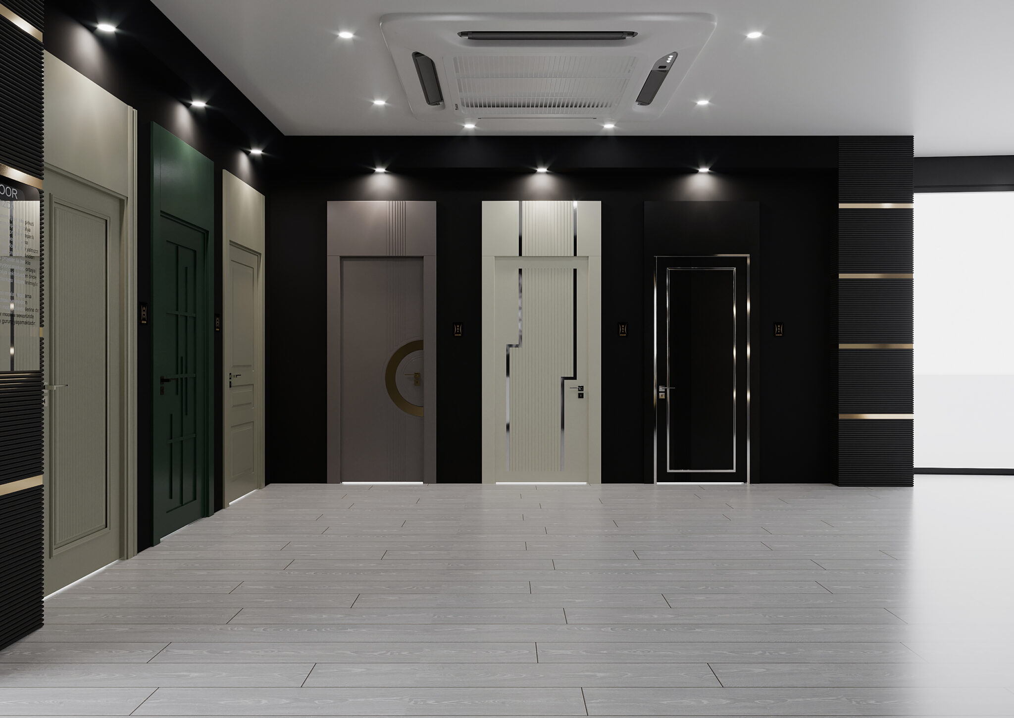 Portes intérieures et aspects inconnus