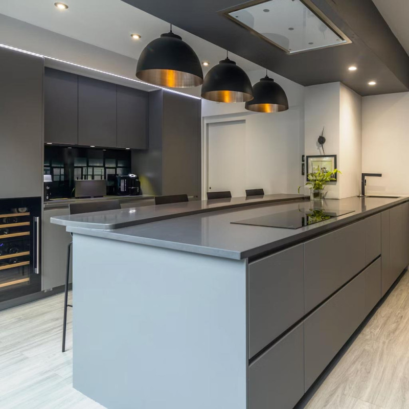 Plan de travail en Quartz Silestone Marengo