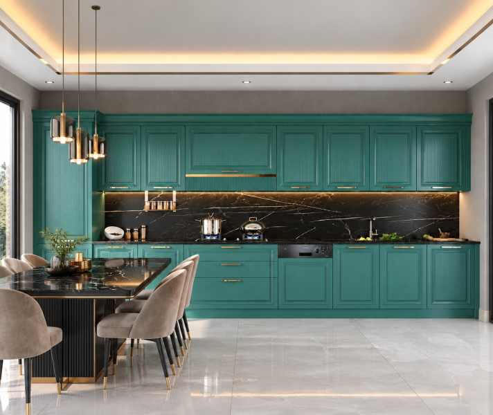 Cuisine MG-641 MDF Laqué