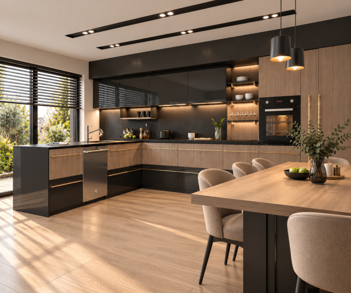 Cuisine MG-214 MDF Mélaminé