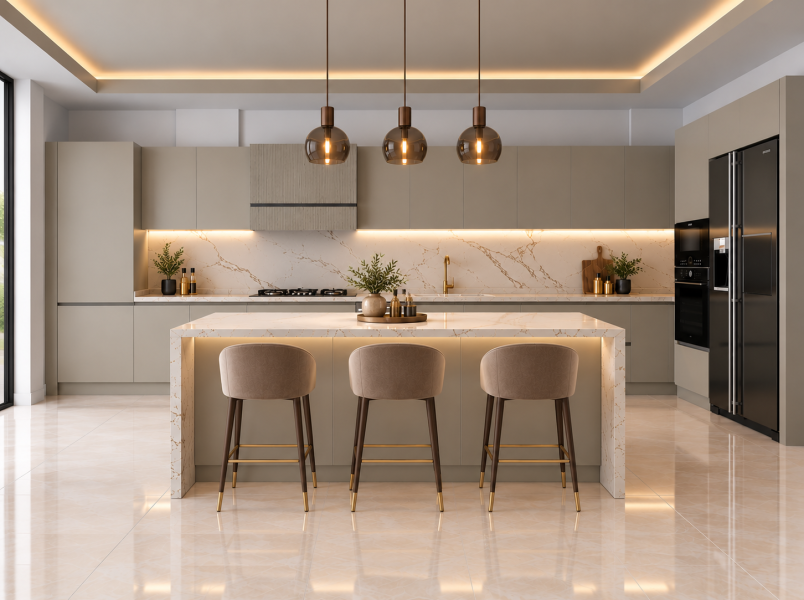 Cuisine MG-216 MDF Laqué
