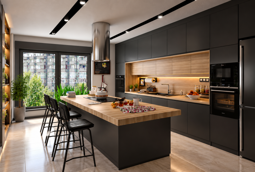 Cuisine MG-223 MDF Mélaminé