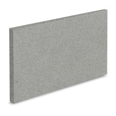 Plan de travail en Quartz Silestone Gris expo